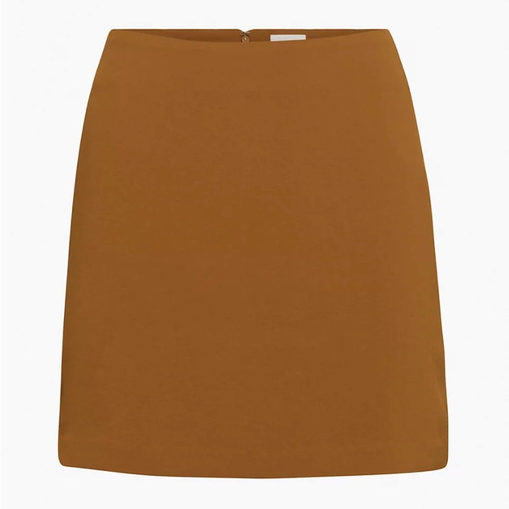 Aritzia Wilfred Classic Mini Skirt in Rich Chestnut NWT 00